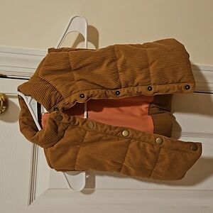 Toddler Light Brown Fall/Winter Vest